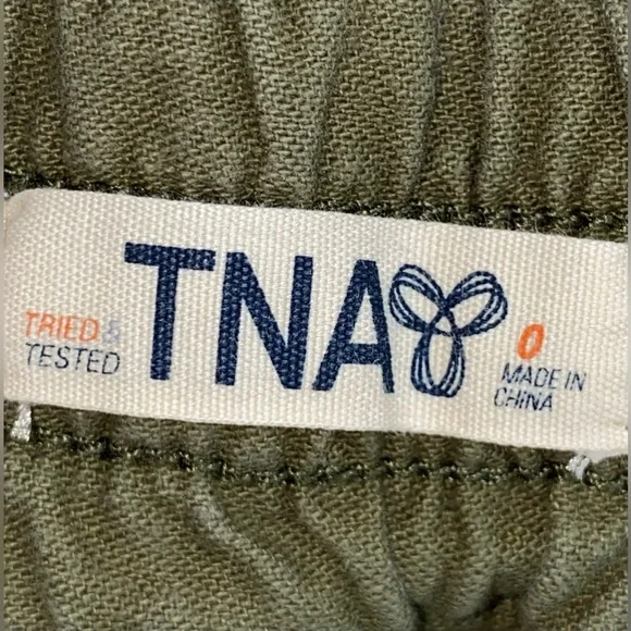 TNA Alix Army Green Cargo Jogger Pant - Picture 9 of 9